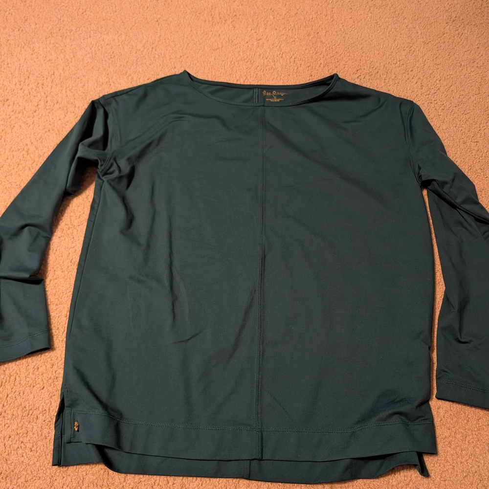 Lilly Pulitzer Teal Long Sleeve Top
